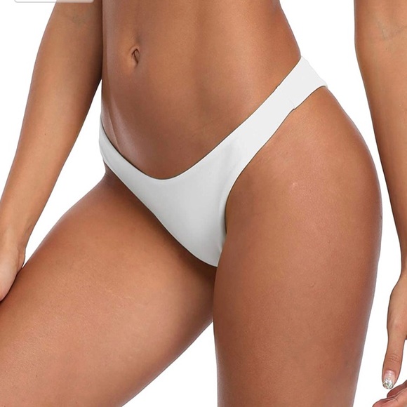 Black Bikini Bottoms and White Bikini Bottoms - Picture 4 of 5